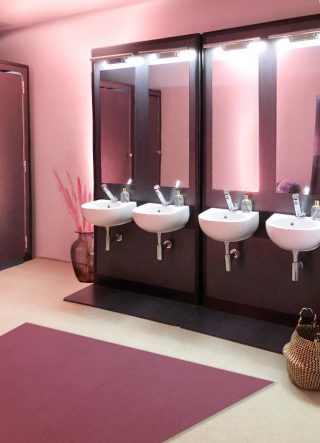 Lavabi Fashion Toilet linea MODO in location di lusso