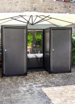 Lavabi e cabine bagno Fashion Toilet in location outdoor